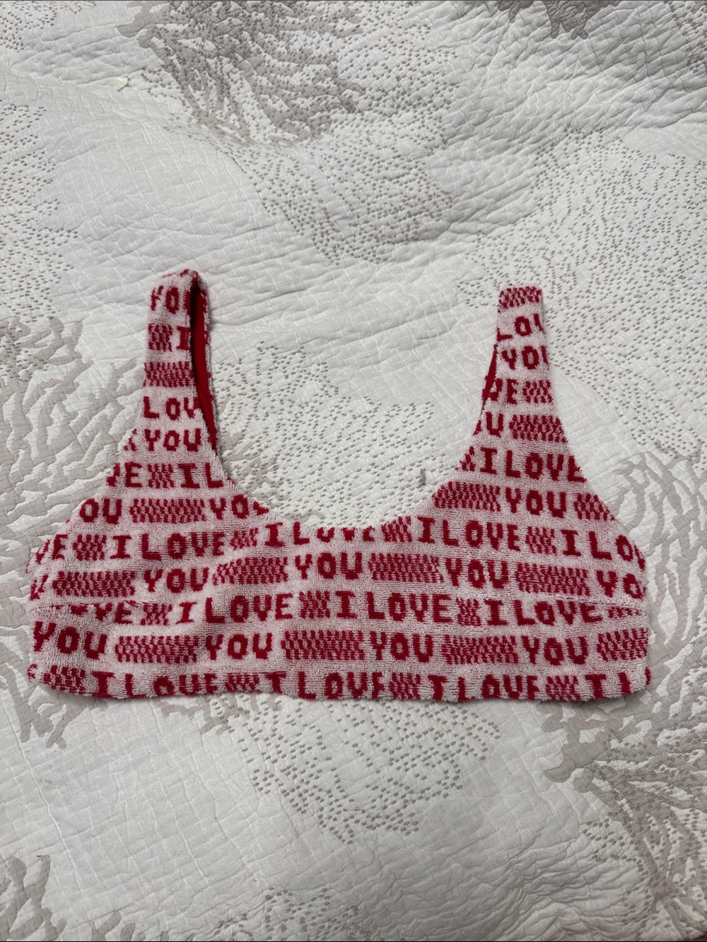 Stella McCartney Red Knit Scoop-Neck Tank